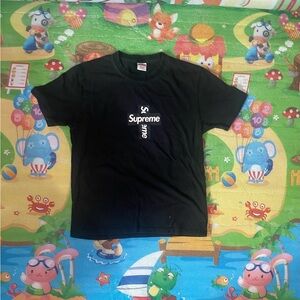Supreme Box logo cross t-shirt